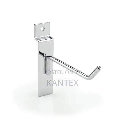 Generic Silver 4 Inche Slatwall Display Hooks