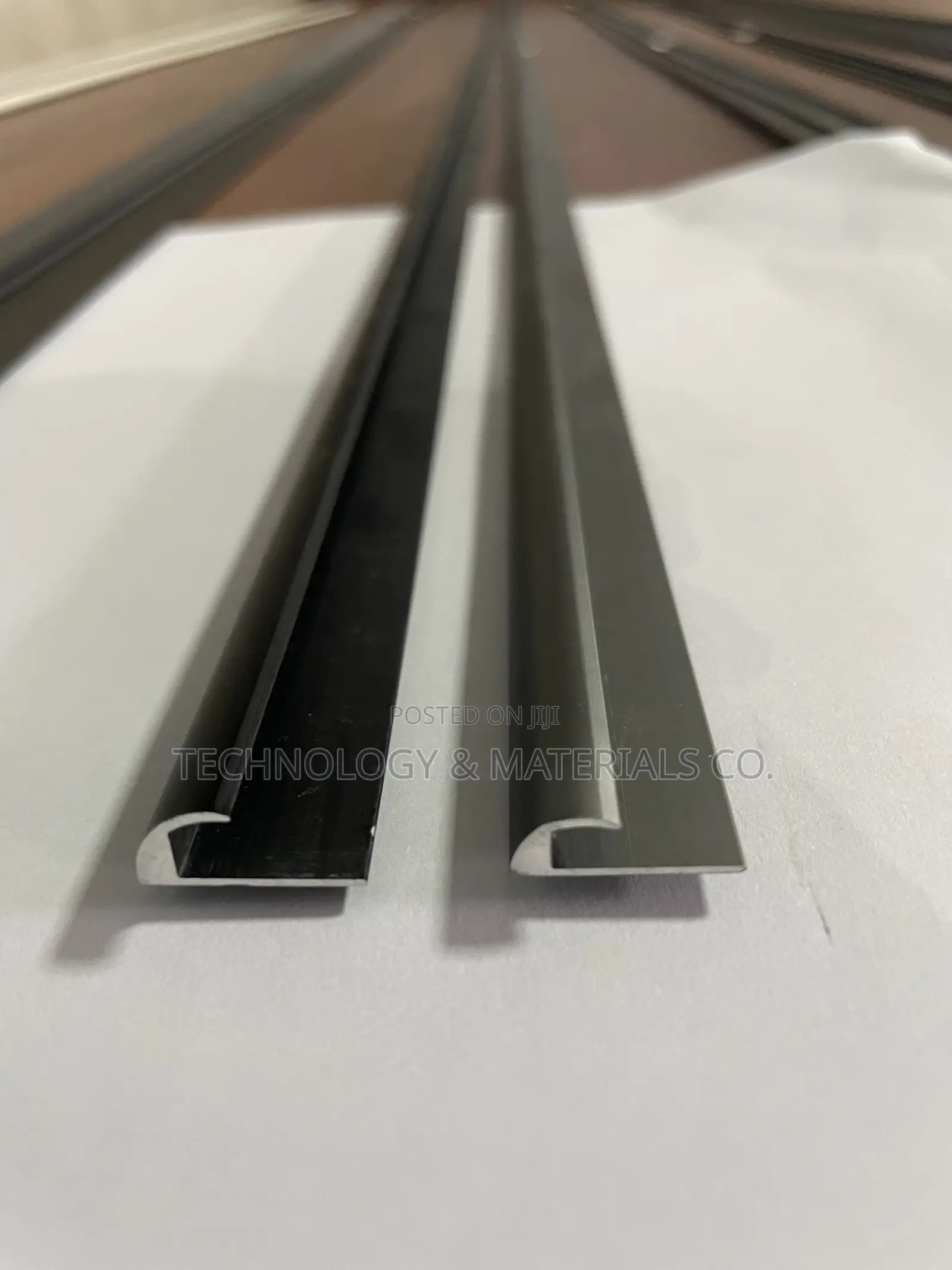 Aluminium Edge Cap - 2.7M Long