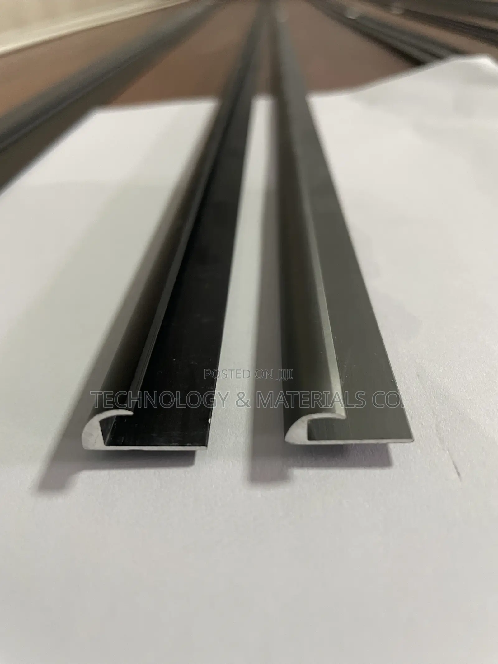 Aluminium Edge Cap - 2.7M Long