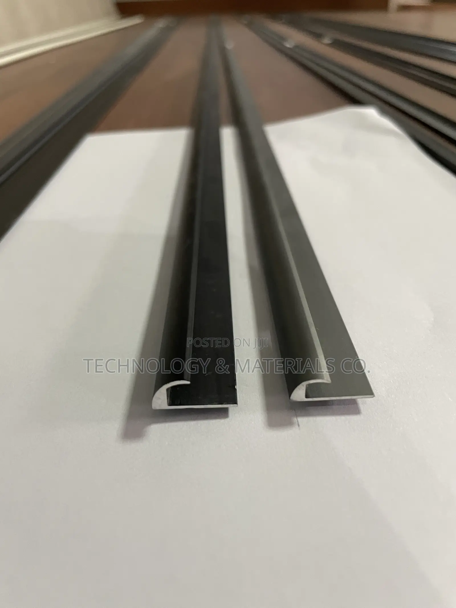 Aluminium Edge Cap - 2.7M Long
