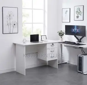 Office Desk; 1200mm White Cleric Hoem Office Study Paper Work Table
