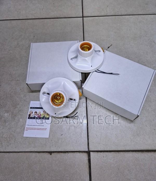 Wireless Camera for Light Socket – Home Office Bulb Holder Camera - main view