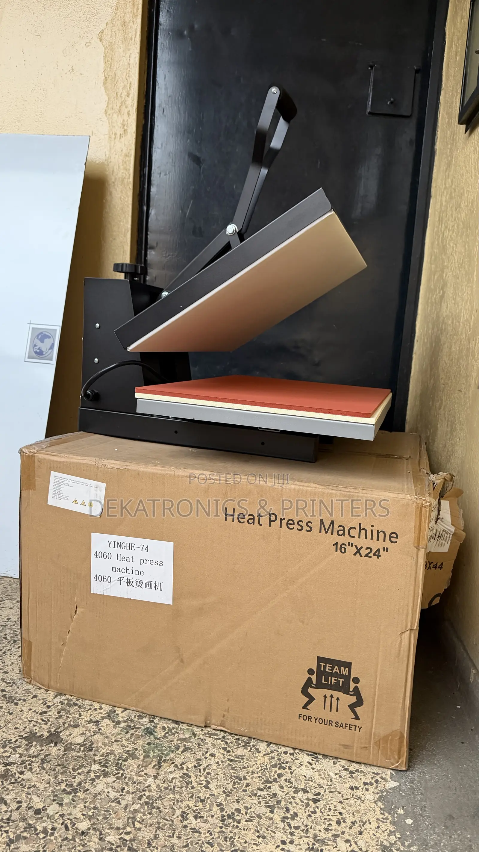 Yht-4060 A2 Flatbed Heat Press Machine