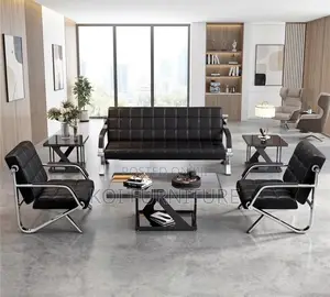 Office Sofa; Reception Executive Cushioned Five Seaters Sofa Set