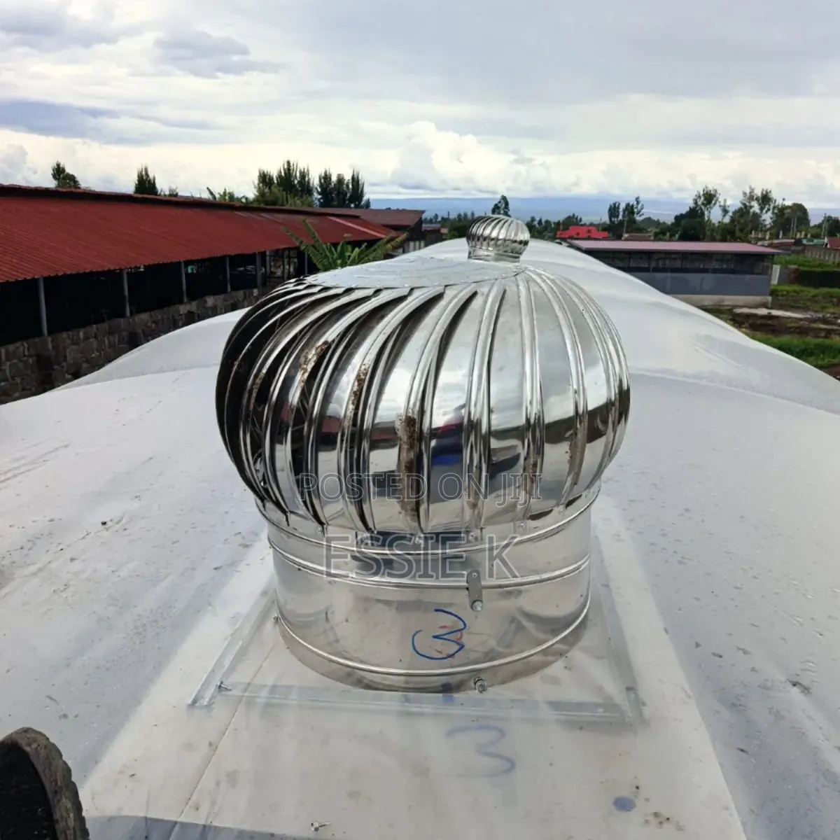 Flute Vent - Cyclone Roof Ventilator