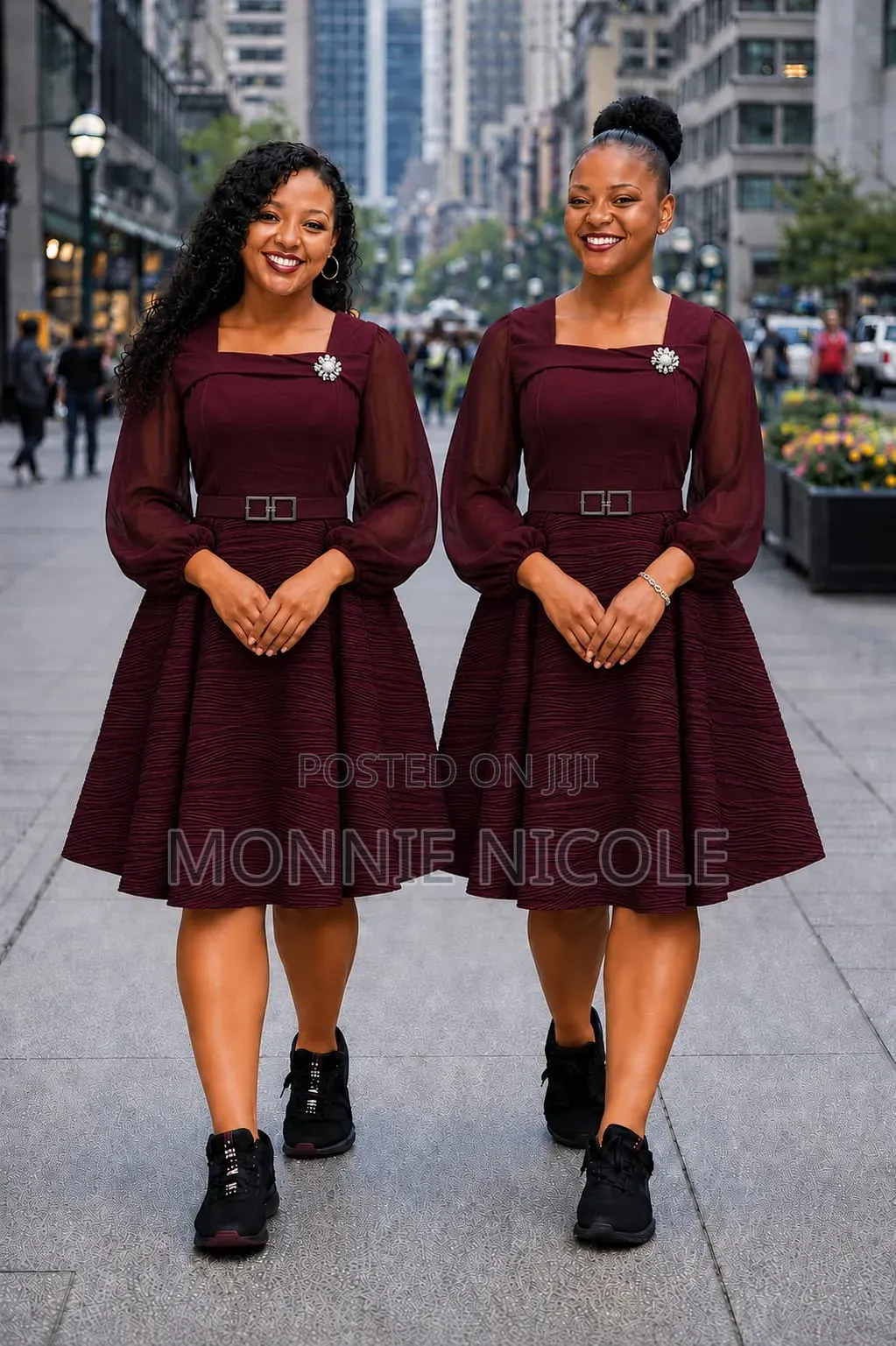 Mio Decent Funeral Black Skater Dress