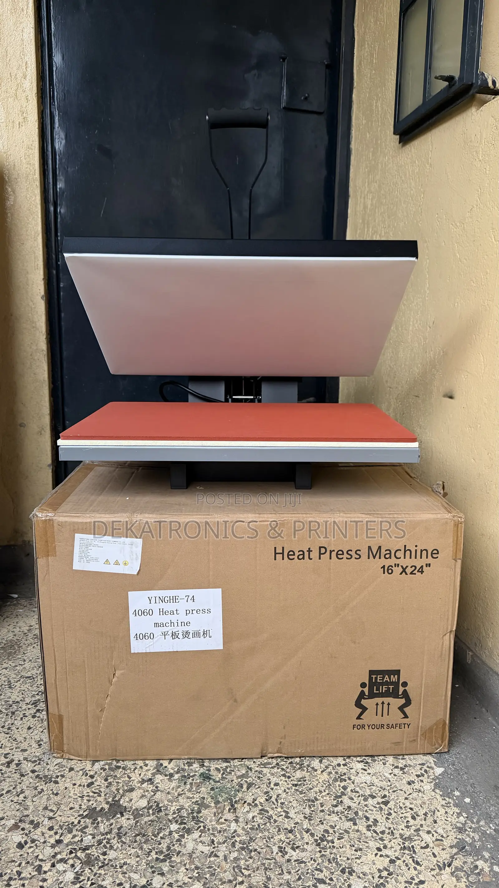 Yinghe A2 4060 Single Station Flatbed Heat Press Machine
