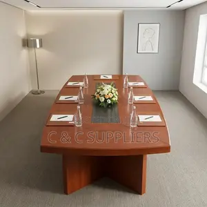 Imported Mahogany Board Table-2.4m