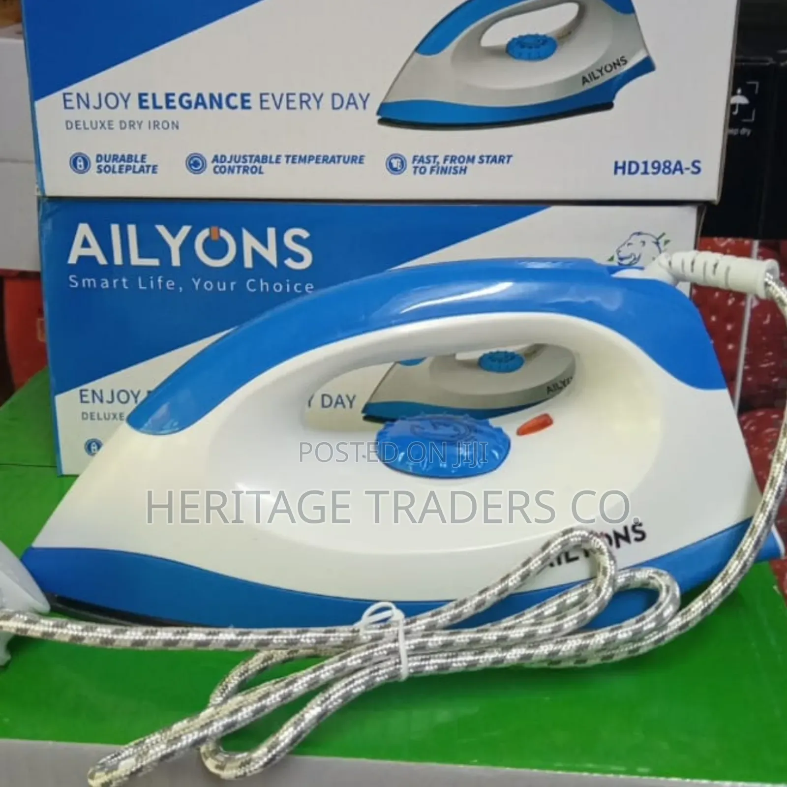 AILYONS Electric Dry Iron Box