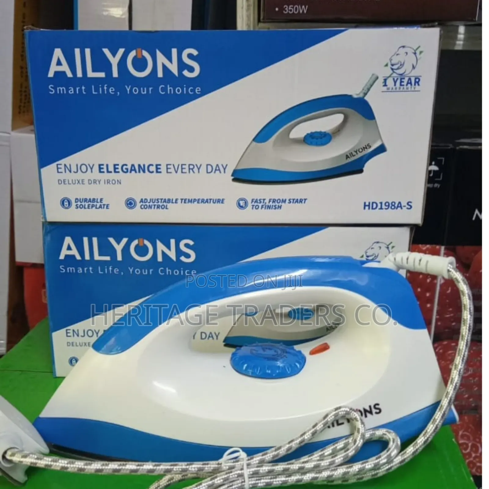 AILYONS Electric Dry Iron Box