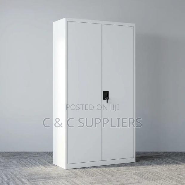 Double-Door Steel Office Cabinet.