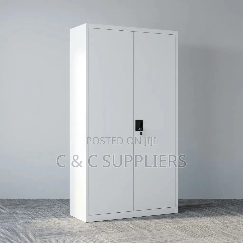 Double-Door Steel Office Cabinet.