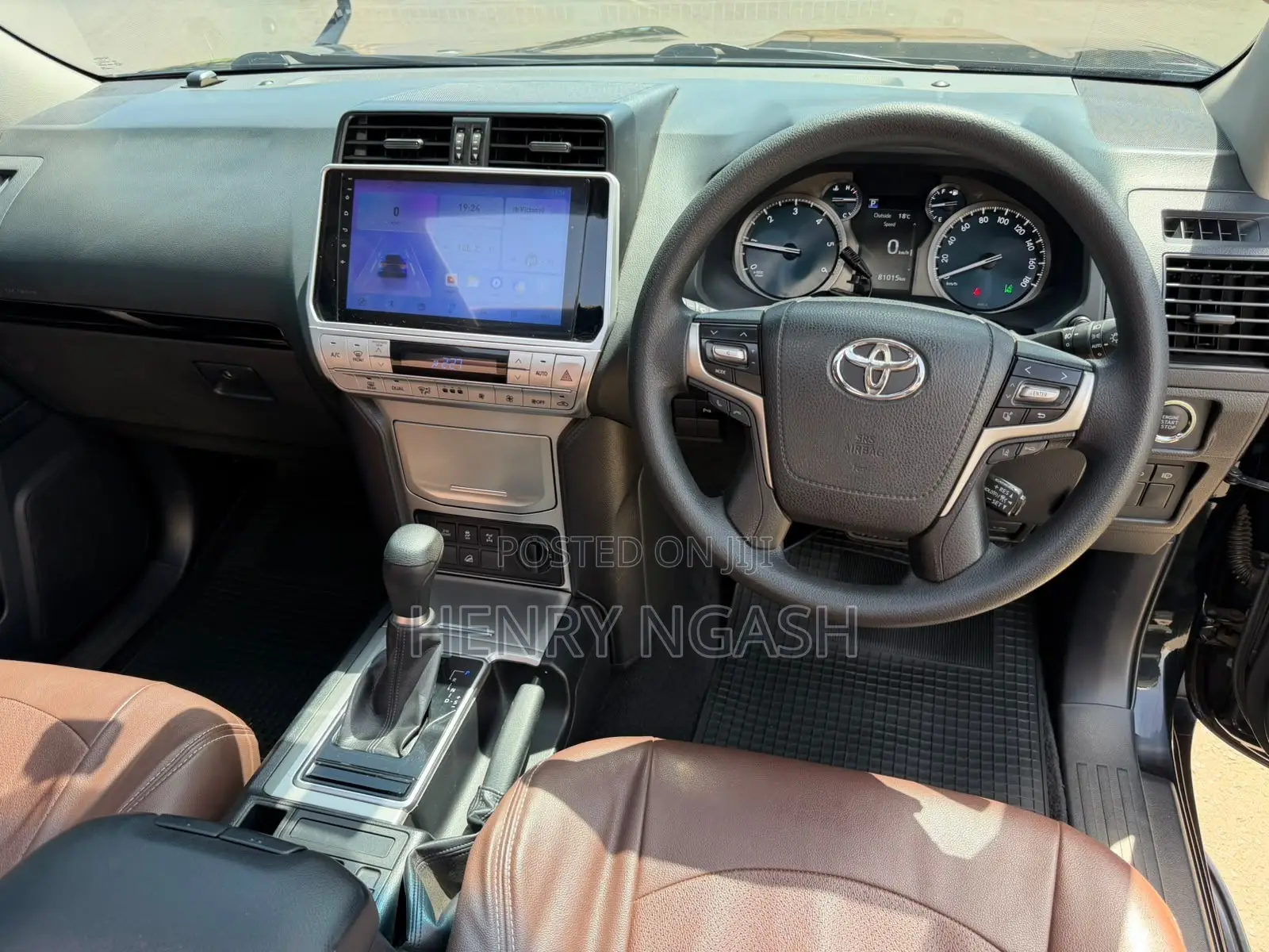 Toyota Land Cruiser Prado 2018 Black
