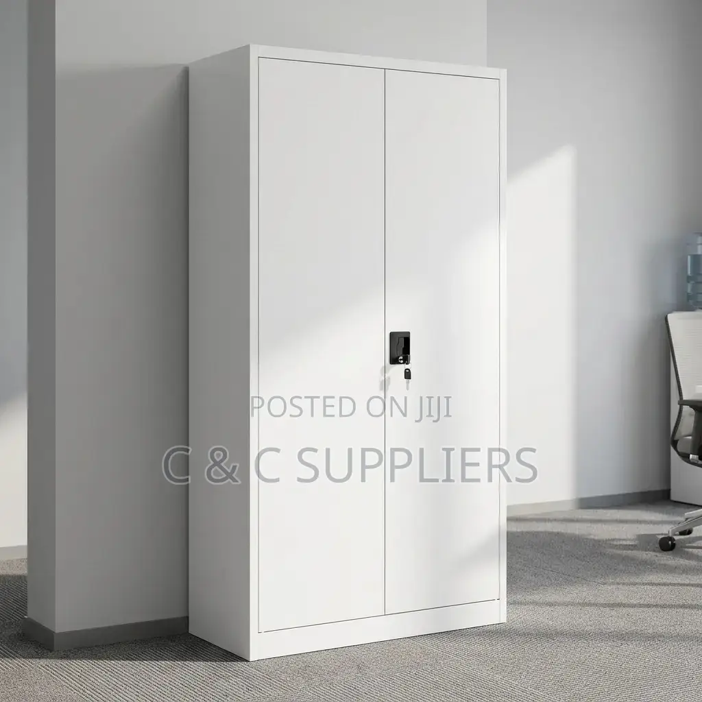 Double-Door Steel Office Cabinet.