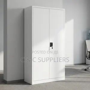 Double-Door Steel Office Cabinet.