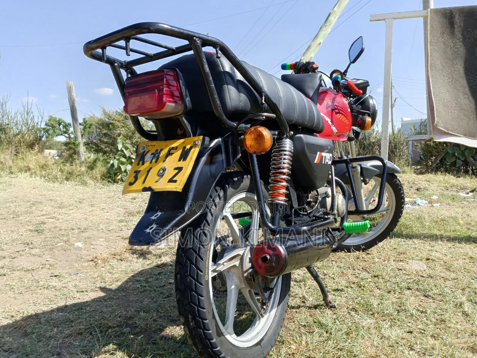 Honda CG110 2023 Red