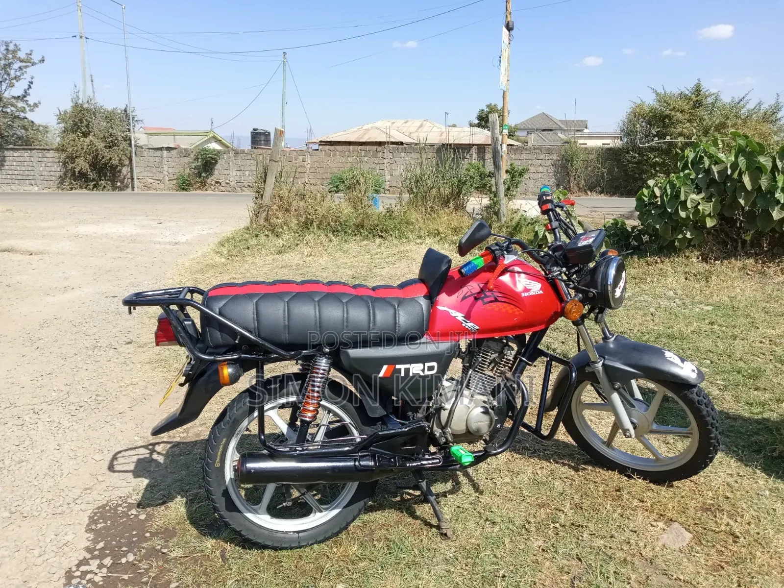 Honda CG110 2023 Red