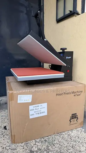 Yinghe A2 Size 4060 Manual Single Station Flatbed Heat Press Machine