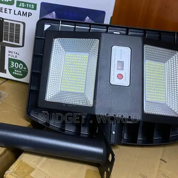 JSOT 300W Solar Street Lamp – JS-115 LED Outdoor Lighting System