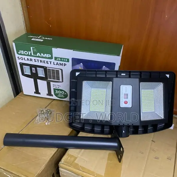 JSOT 300W Solar Street Lamp – JS-115 LED Outdoor Lighting System