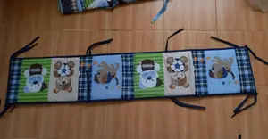 Baby Cot Bumper Set Including Bedsheet,quilt, 4 Bumpers, Matress Cover