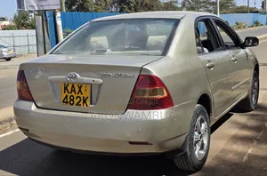 Toyota Corolla 2001 Silver