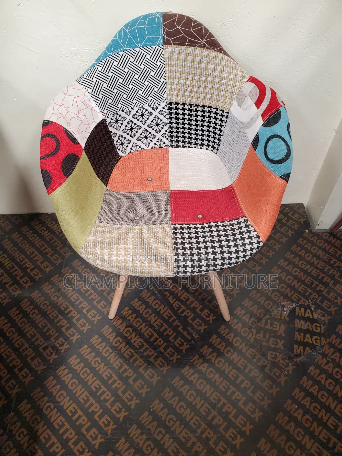 Mosaic Patchwork Accent Chair