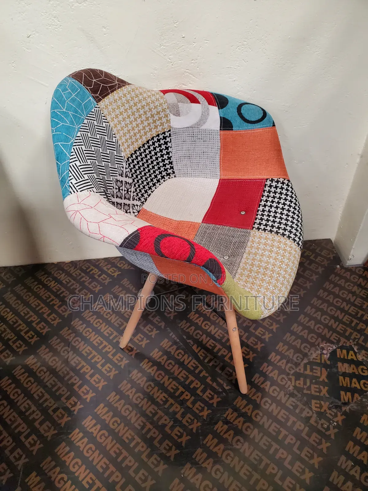 Mosaic Patchwork Accent Chair