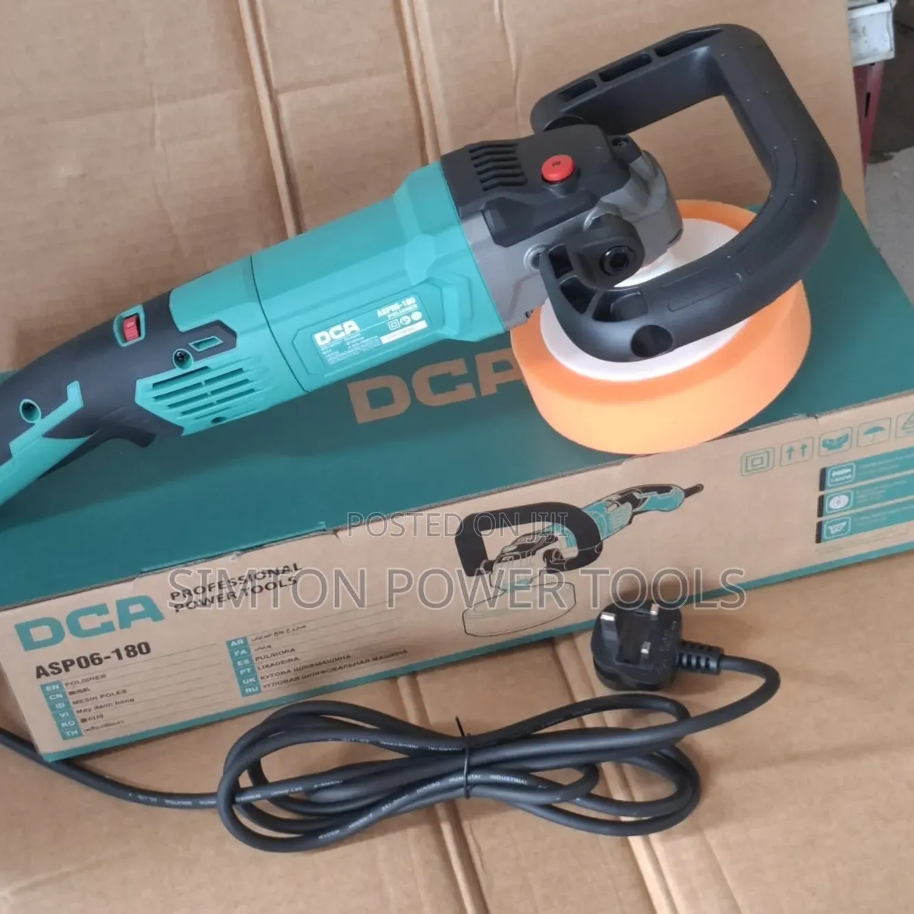 Dca Electric Car Polisher Machine 180mm