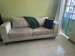 3 Seater Seater Cream in Colour