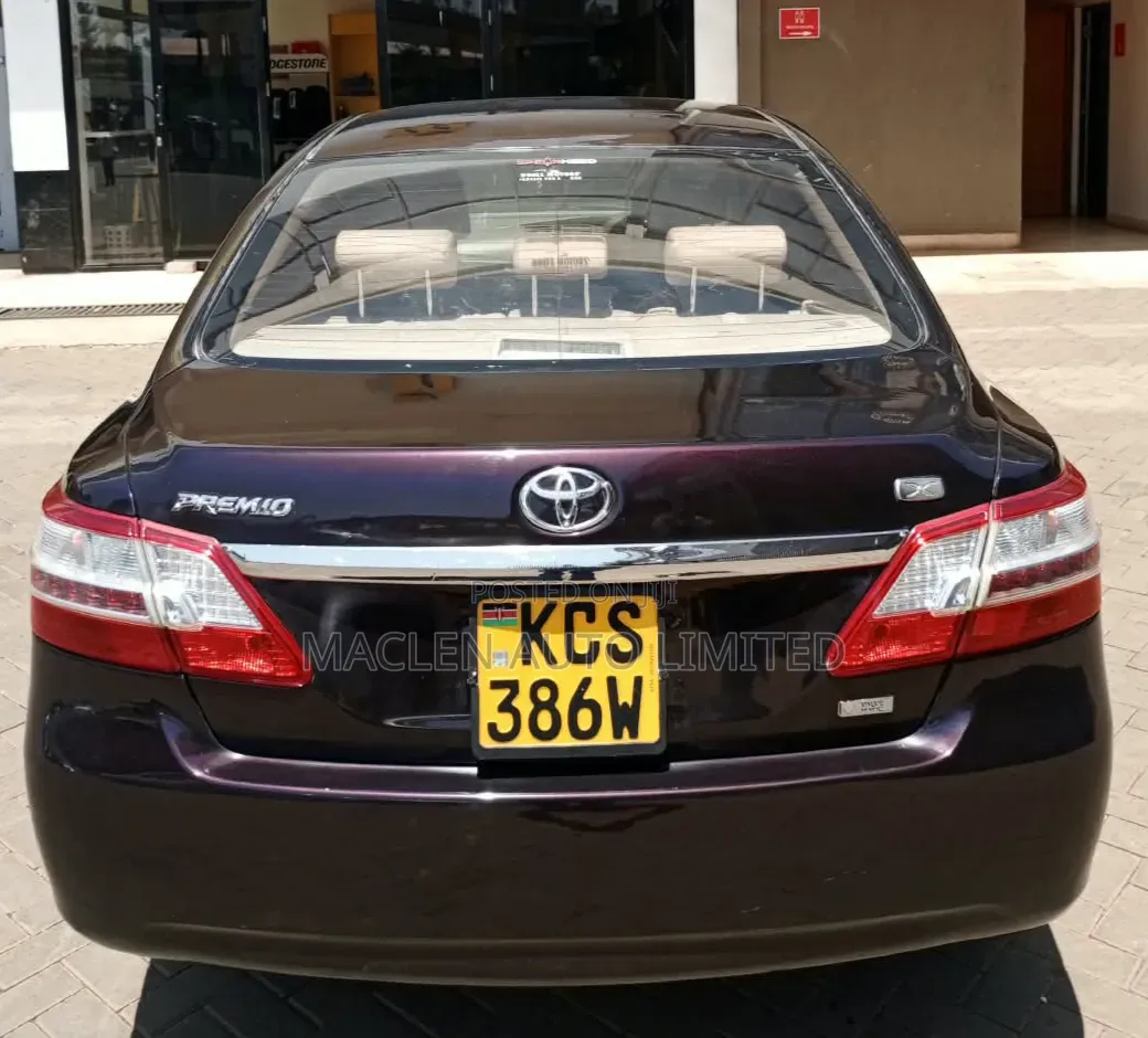 Toyota Premio 2011 Purple