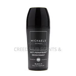 BLACK #1 Roll-on Deodorant 50ml – | Michaels Bouquet