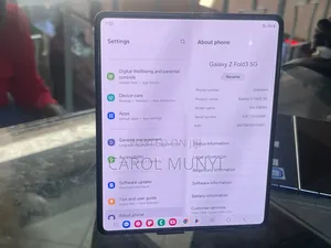 New Samsung Galaxy Z Fold3 5G 256 GB Black