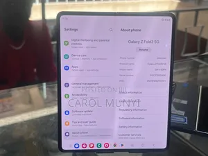 New Samsung Galaxy Z Fold3 5G 256 GB Black