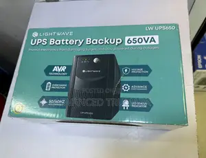 Lightwave Ups Battery Backup 650va