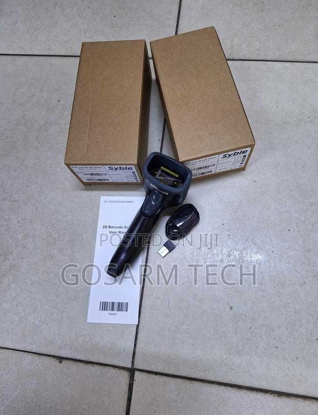 Syble XB-6221RB Wireless 2D Barcode Scanner – Bluetooth + USB Receiver