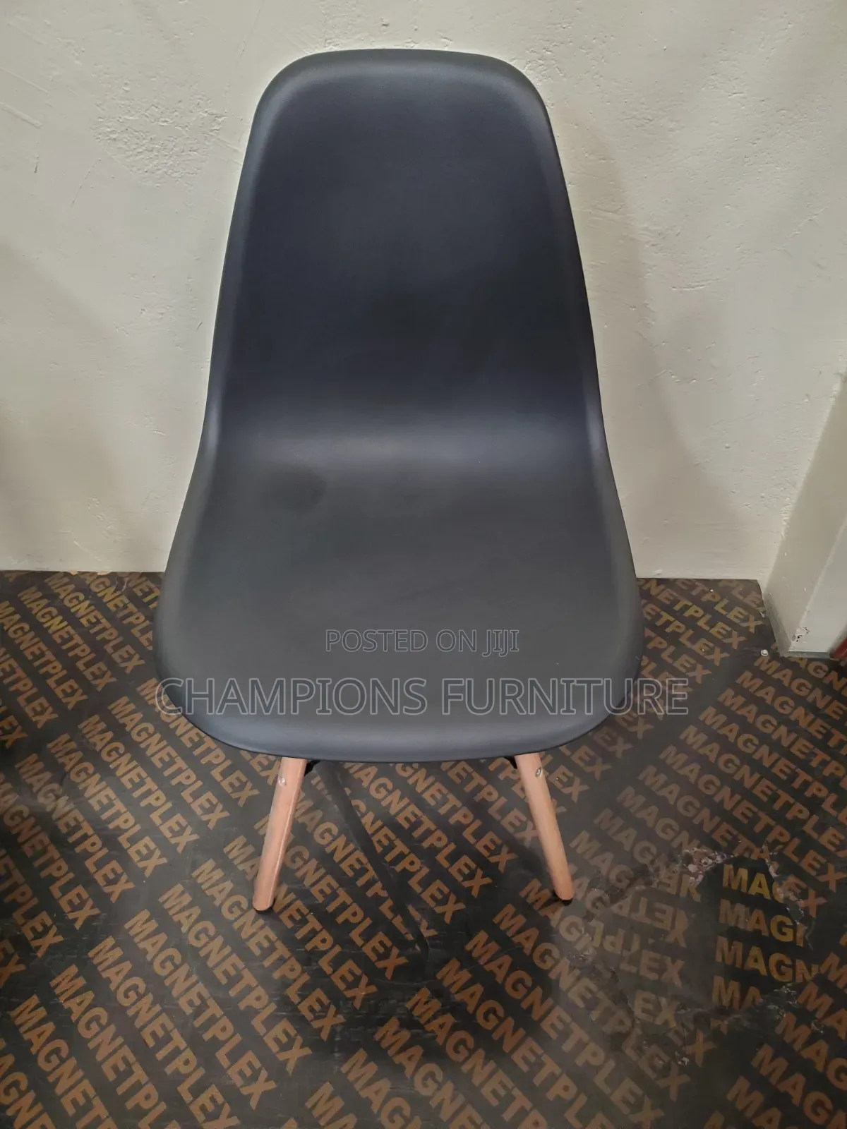 Matte Black Eames Chair
