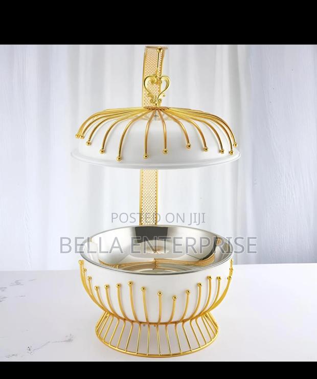 8.0LRound Shaped Chaffing Dish Hanging Buffet Food Warmer.