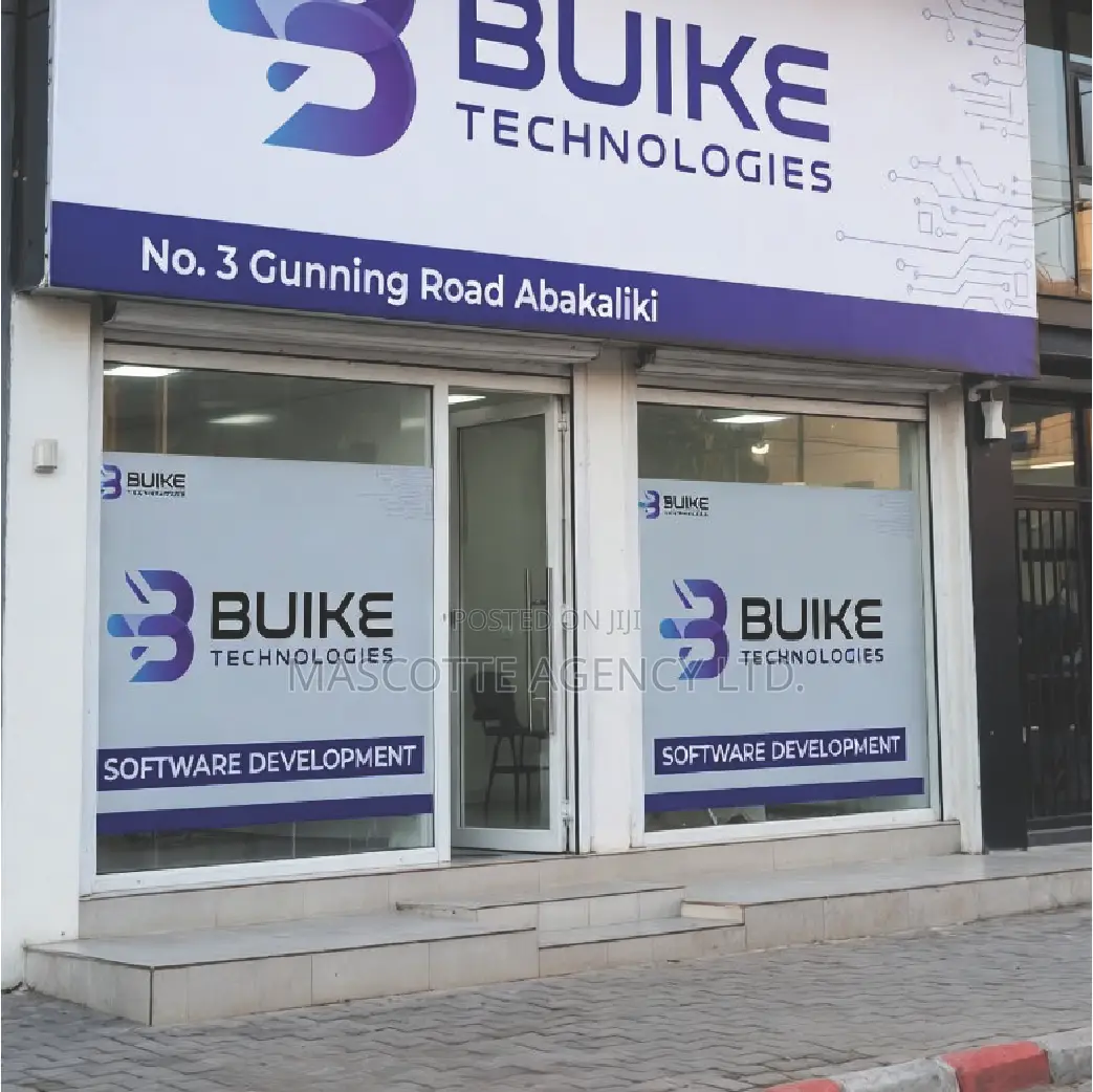 Office Window Branding