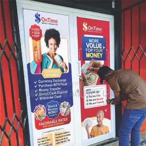 Office Window Branding
