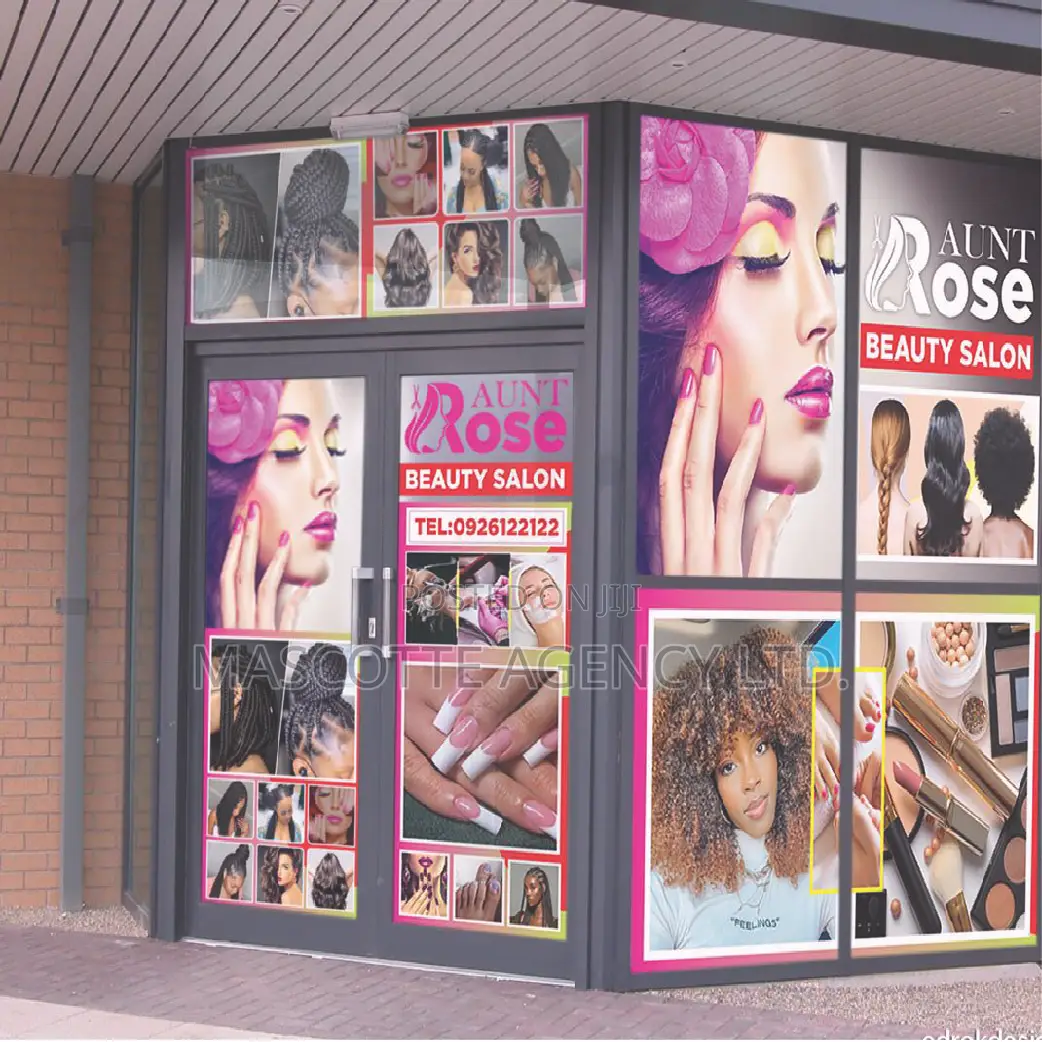 Office Window Branding