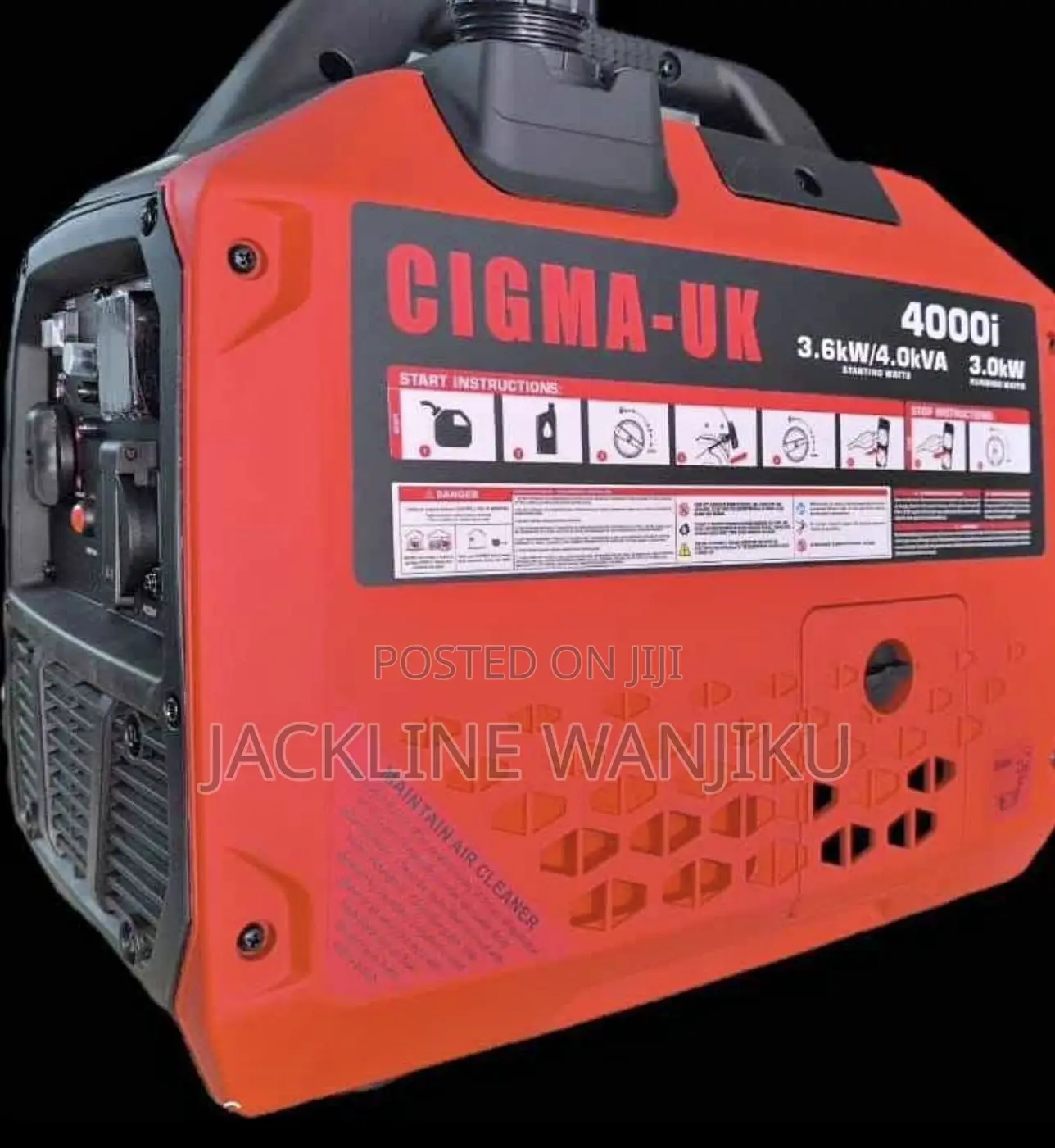 Inverter Generator 2.5kva Silent/ Cigma Uk Silent Generator