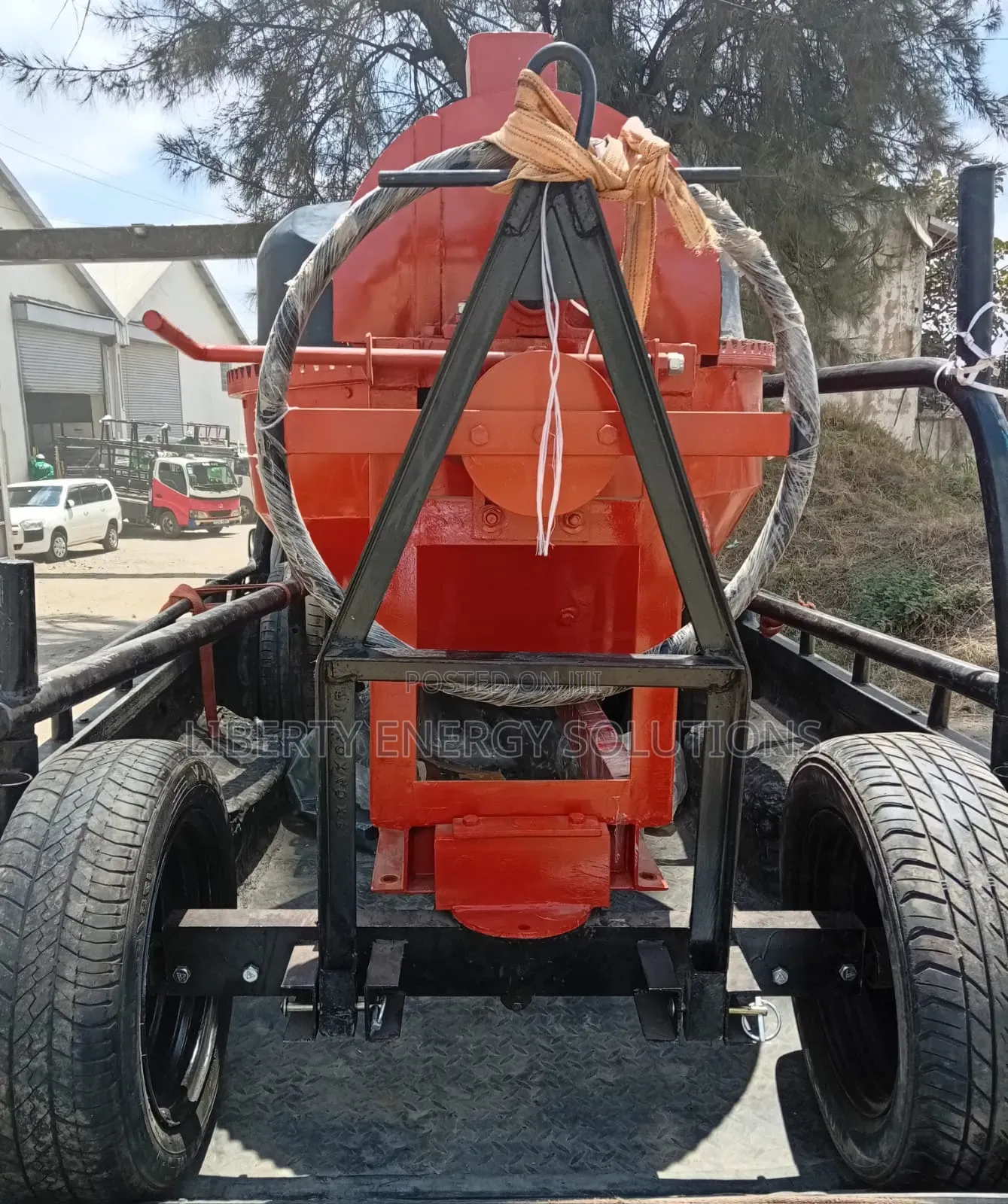 Esquire 500L Diesel Concrete Mixer