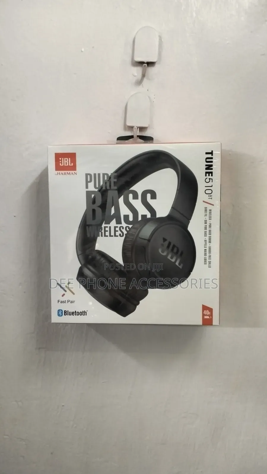 New JBL Tune 510 Bluetooth Headphones