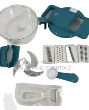 2in1 Manual Food Processor Chopper Grater With Peeler