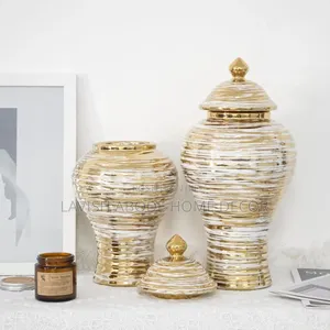 Ginger Jar Vase – Elegant Decorative Home Decor
