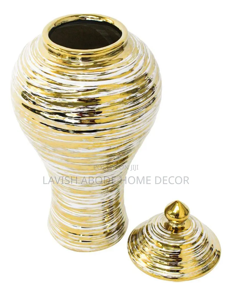 Ginger Jar Vase – Elegant Decorative Home Decor