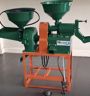 Milano Italia *Combined Rice Mill/Maize Mill With 3hp Motor at 39000
