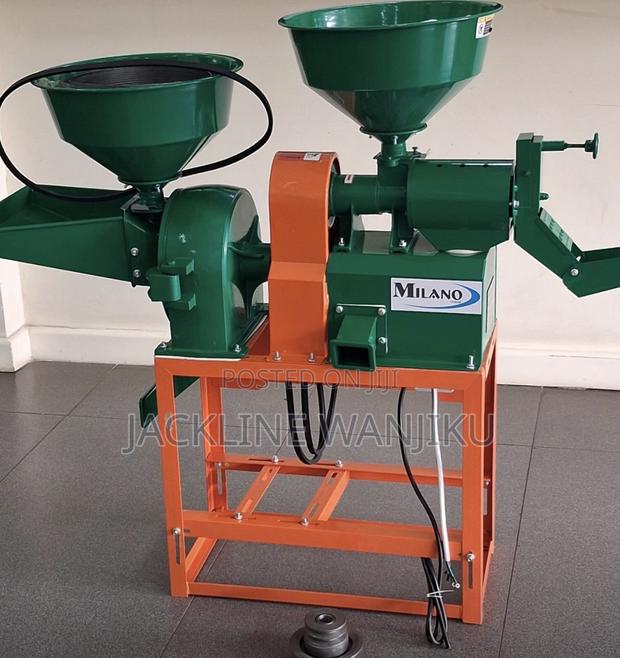 Milano Italia *Combined Rice Mill/Maize Mill With 3hp Motor at 39000