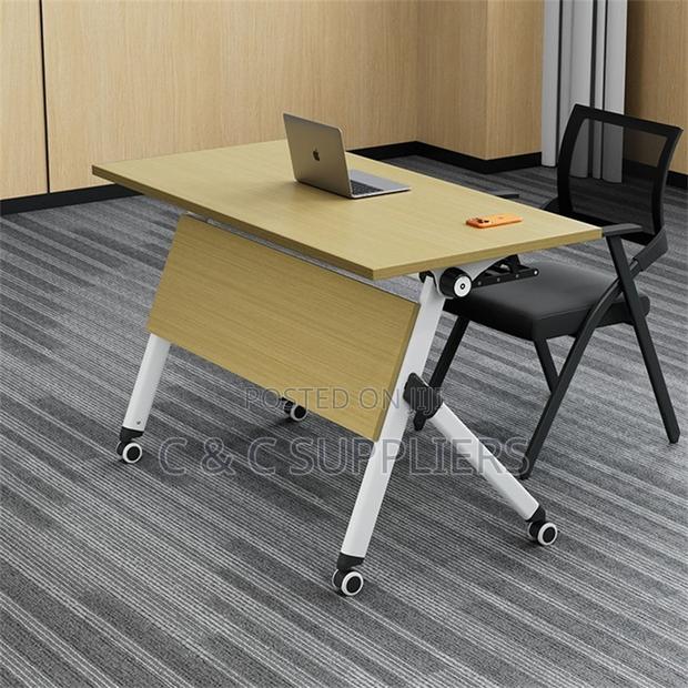 Brown Imported Folding Table-120cm - thumbnail 3